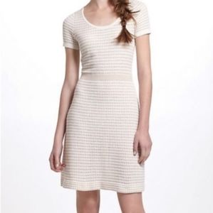 Anthropologie Sparrow Gold Gilt Dress